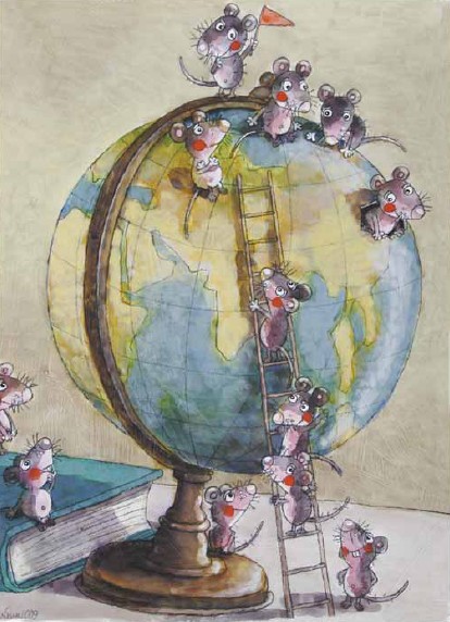 Путешествие в Мышляндию. Книга Мышей для больших и малышей
